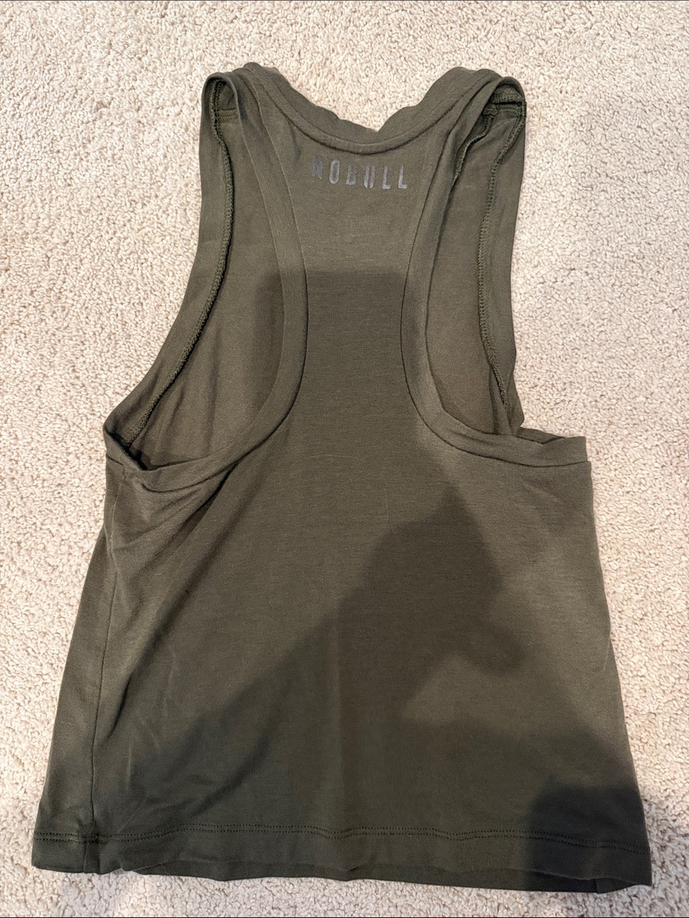 NOBULL Olive Racerback Training Tank